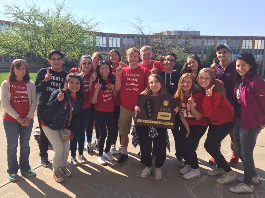 Student journalists compete at IHSA Sectionals