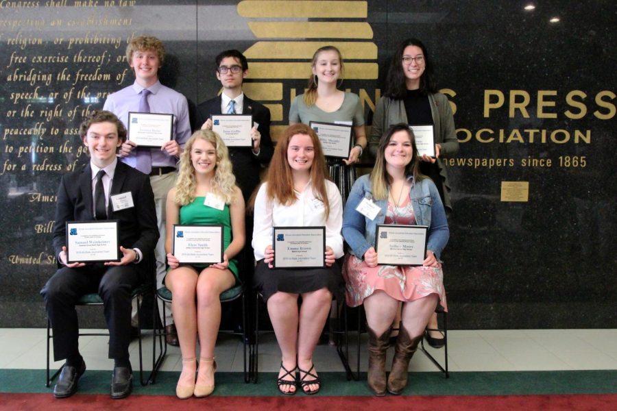 The IJEA and Illinois Press Foundation recognized the achievements of some of the state's top high school journalists with an awards luncheon June 2 in Springfield.