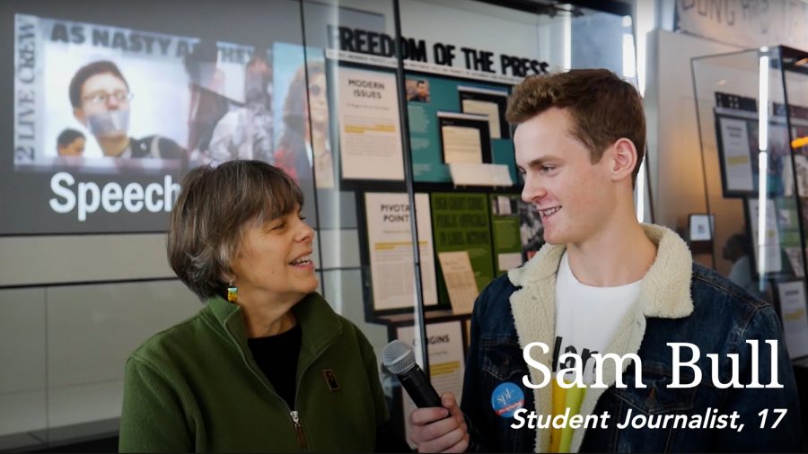 Sam Bull interviews Mary Beth Tinker