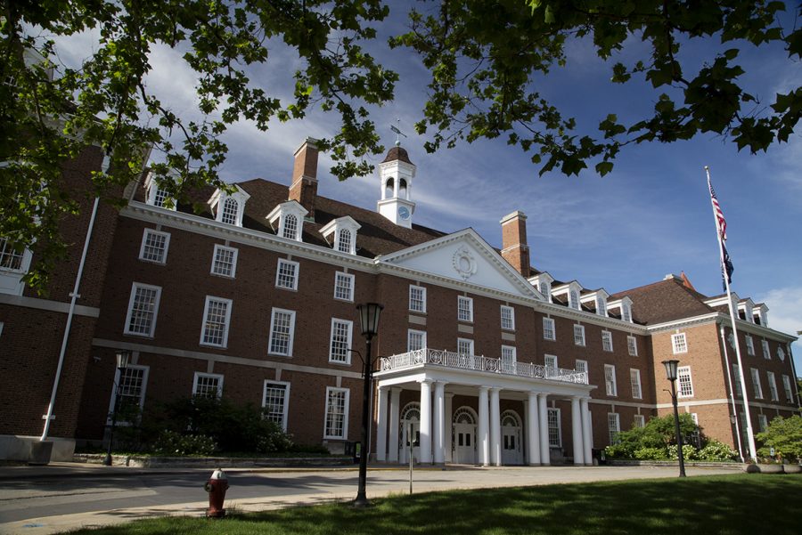 North side of Illini Union facing Green Street.